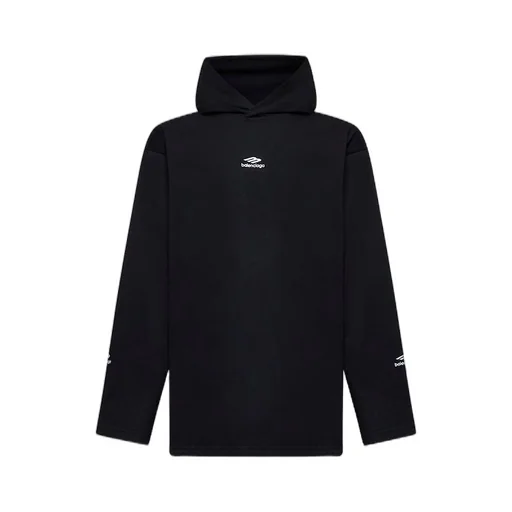 Logo Detail Cotton Hoodie