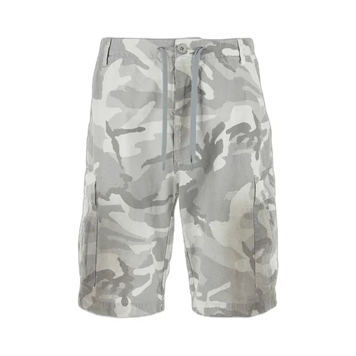 Camo Plage Pattern Bermuda Shorts