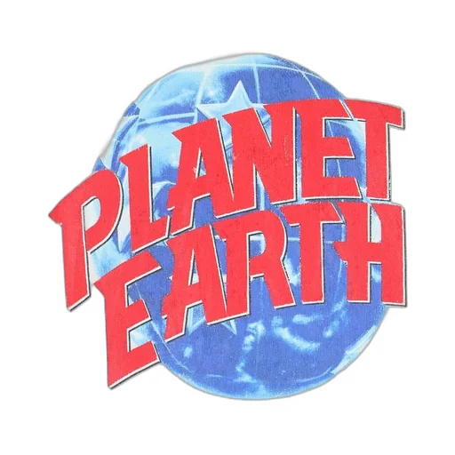 Planet Earth Logo Cotton Hoodie