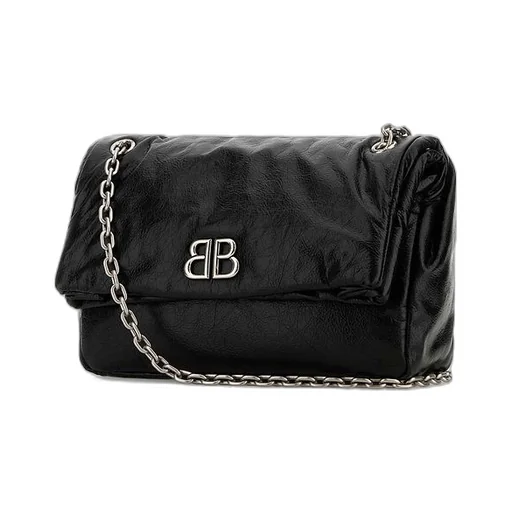 Monaco Chain Leather Shoulder Bag