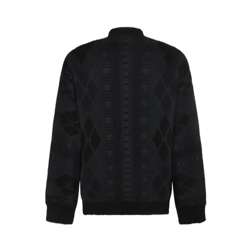 Argyle Jacquard Check Knit