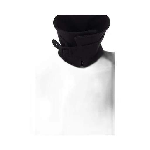 Belted Wool Cotton Double Coat