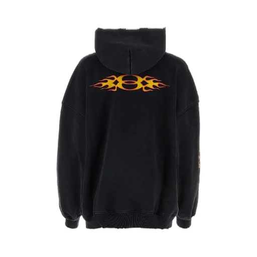 Burning Unity Logo Cotton Hoodie