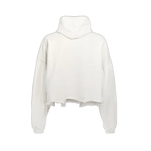Sports Icon Logo Crop Hoodie