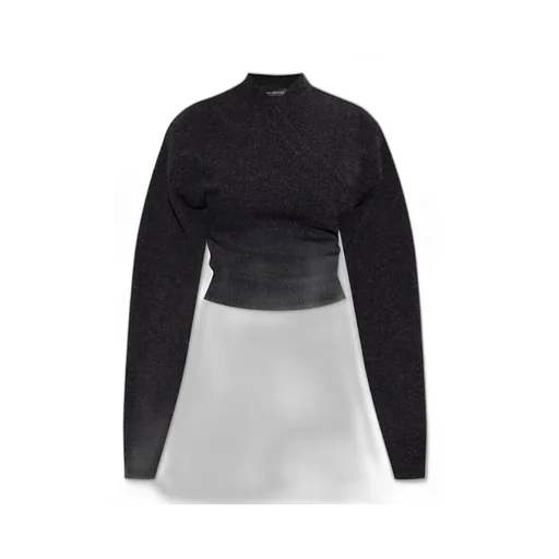 Cross Over Wool Knit