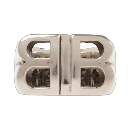 Bb Logo Silver Ring