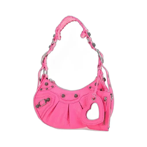 Le Cagole Xs Lambskin Shoulder Bag