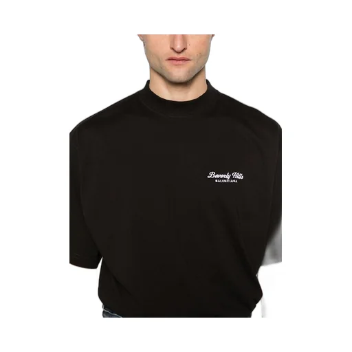 Chest Logo Cotton Half Sleeve T-Shirt