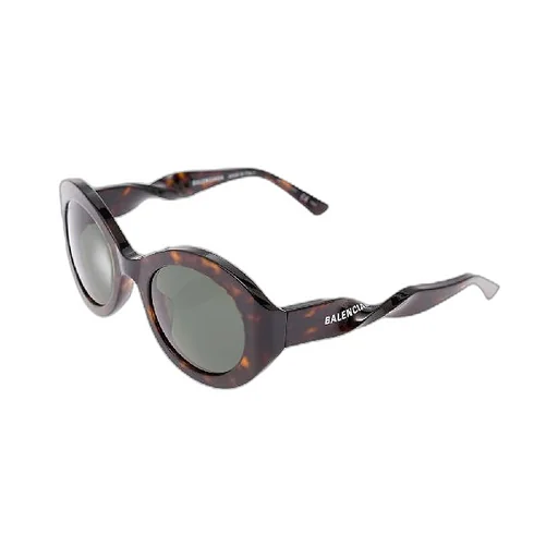 Twist Logo Temple Havana Sunglasses