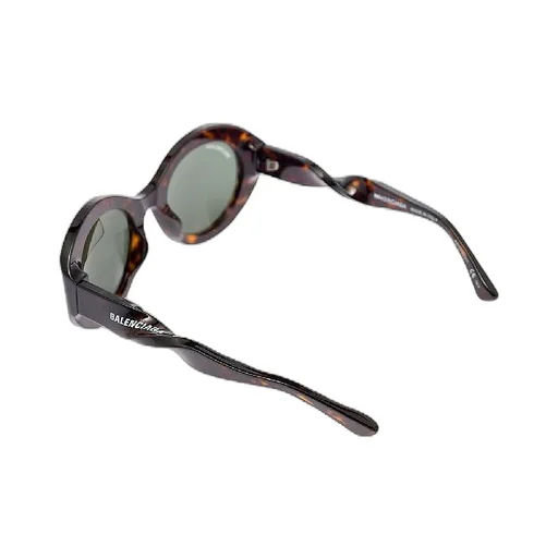 Twist Logo Temple Havana Sunglasses