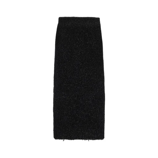 Black Tweed Skirt