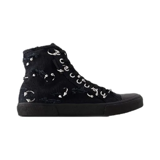 Destroyed Canvas Paris Sneakers