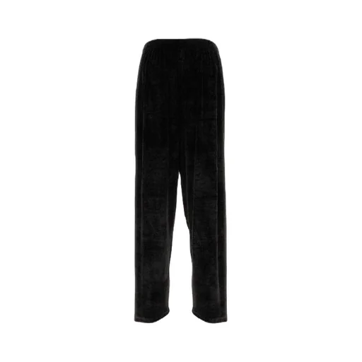 Baggy Velvet Track Pants