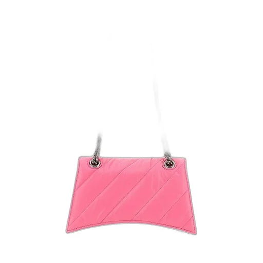 Quilted Leather Small Crush Chain Bag