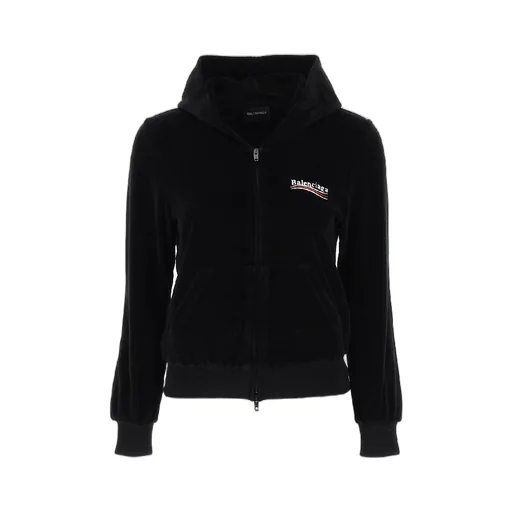 Political Wave Logo Hoodie Zip-Up