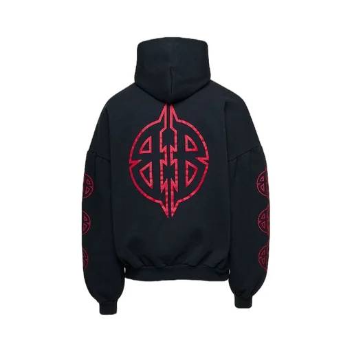 Metal Bb Logo Printing Hoodie