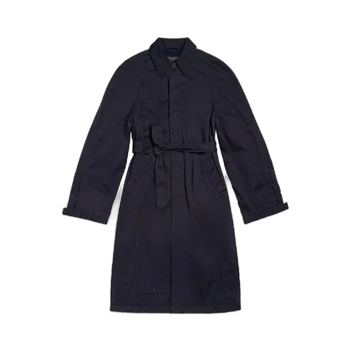 Deconstructed Cotton Twill Cargo Coat