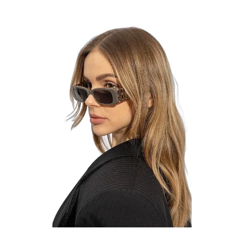 Dynasty Logo Temple Sunglasses