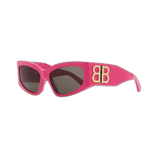 Bb Logo Temple Boxy Cat Sunglasses