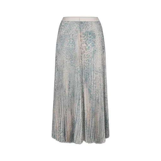 Animal Printing Pleated Skirt