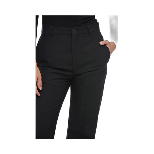 Straight Wool Mohair Pants