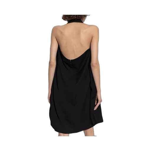 Halter Neck Tailored Jacket Dress