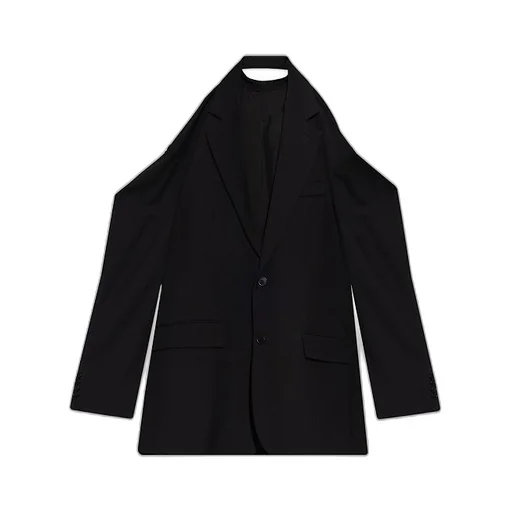 Halter Neck Tailored Jacket Dress