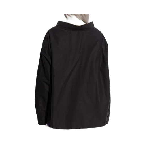 Off-Shoulder Cotton Shirt