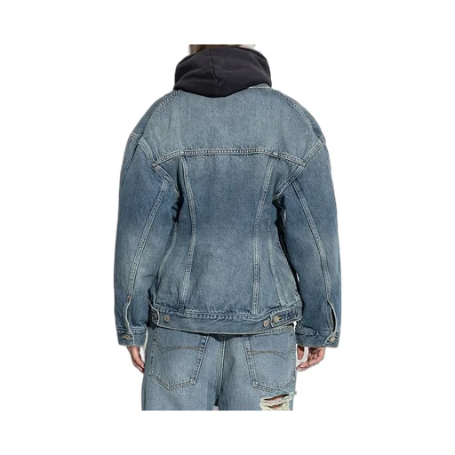 Vintage Effect Denim Jacket