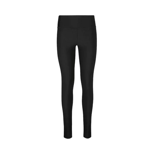 Logo Tag Black Stretch Leggings