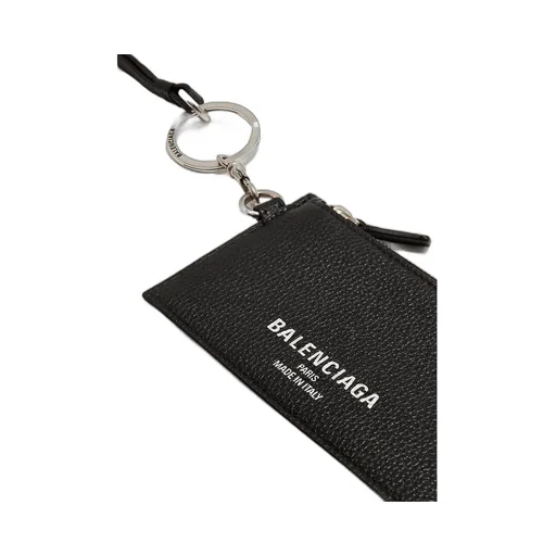 Logo Printing Strap Leather Card Wallet