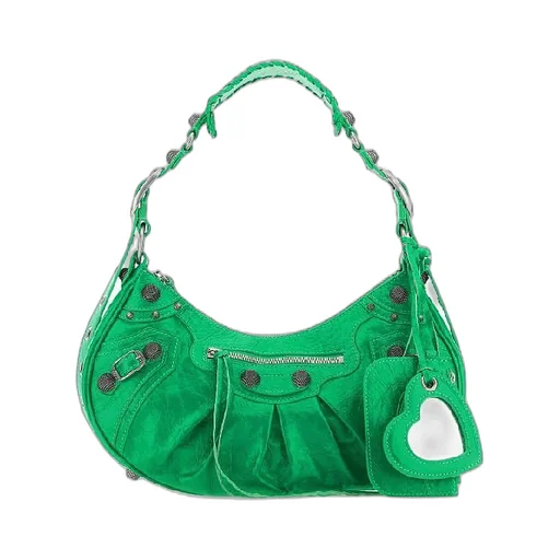 Le Cagole Lambskin Small Shoulder Bag