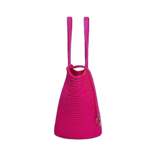 Lbiza Logo Patch Bucket Bag Large