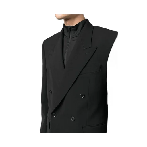 Double Wool Blend Jacket