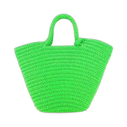 Ibiza Logo Crossbody Basket Bag Small
