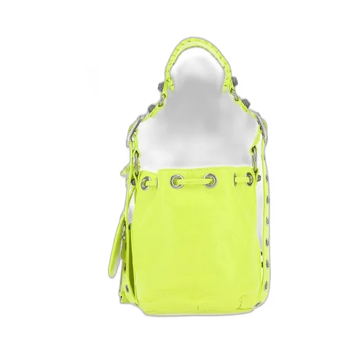 Le Cagole Xs Leather Bucket Bag