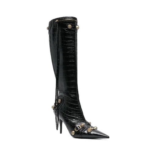 Arena Lambskin Cagole Boots