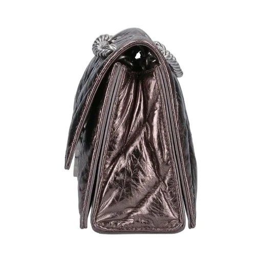 Crush Crush Metallized Leather Small Chain Bag