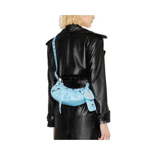 Crocker Embossing Leather Cagole Bag Xs