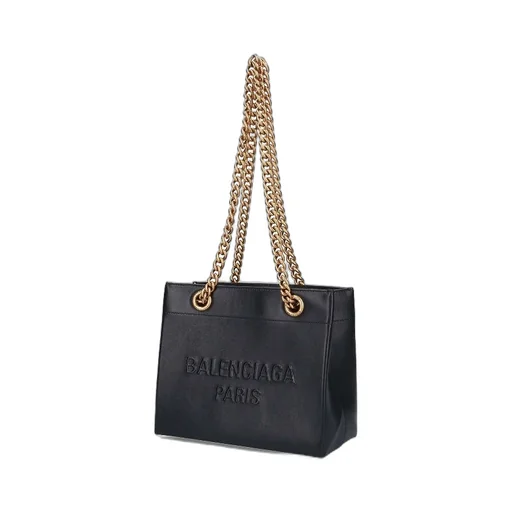 Smooth Leather Duty Free Small Tote Bag