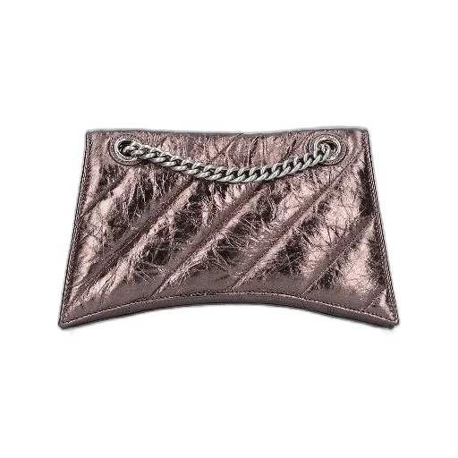 Crush Crush Metallized Leather Small Chain Bag