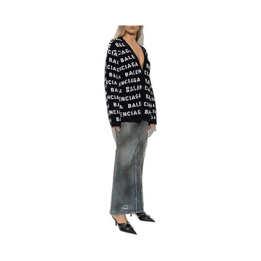 Horizontal Allover Cardigan
