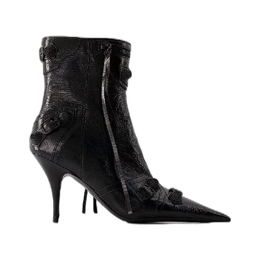 Cagole Leather Ankle Boots