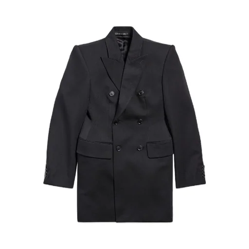 Hourglass Wool Double Jacket