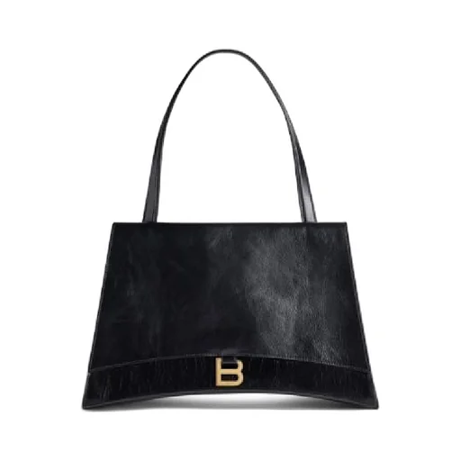 Crush Logo Leather Tote Bag