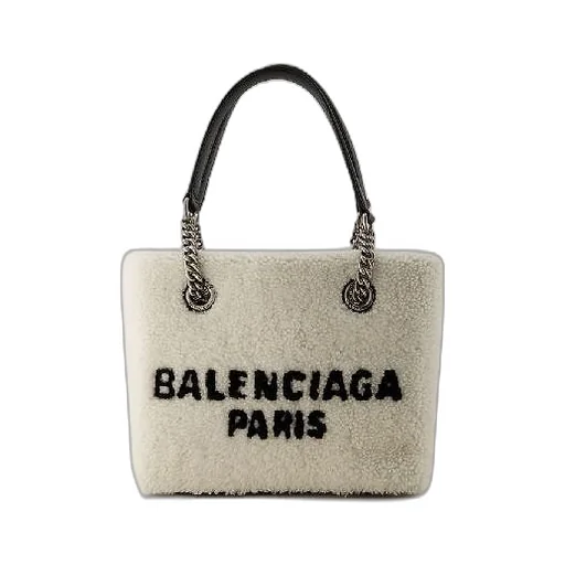 Duty Free Small Shearling Tote Bag