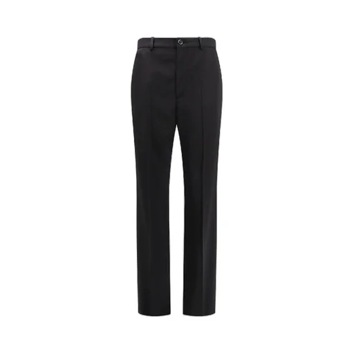 Straight Wool Pants