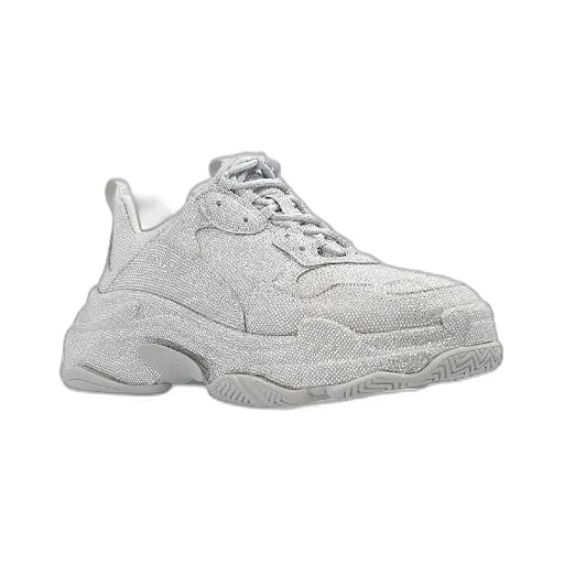 Triple S Sneaker With Rhinestones