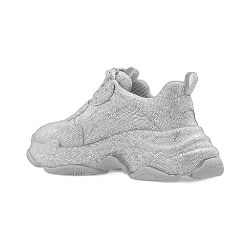 Triple S Sneaker With Rhinestones