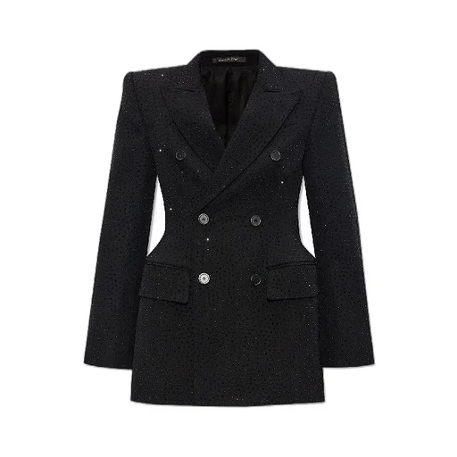 Rhinestone Decorated Jacket